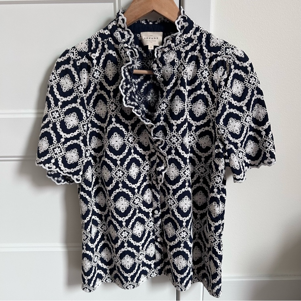 Sézane Dahlia Shirt - Picture 7 of 10